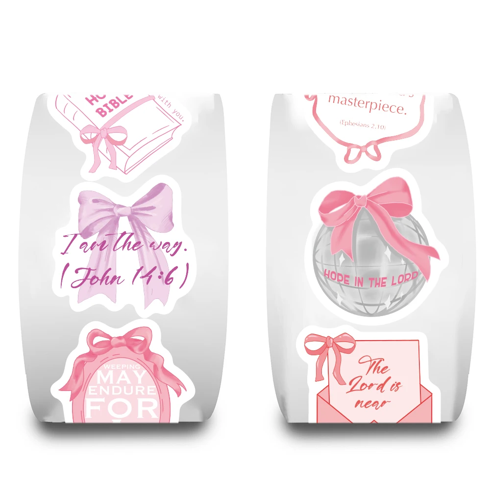 500PCS You Are Beautiful Roll Stickers Personalized Laptop Luggage Skateboard Colorful Living Coffee Wall Decor Phone Sticker ﻿