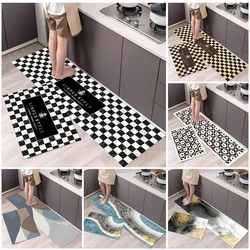 Modern Kitchen Floor Mat Living Room Bedroom Decor Carpet Home Hallway Entrance Doormat Balcony Bathroom Door Anti-Slip Foot Rug