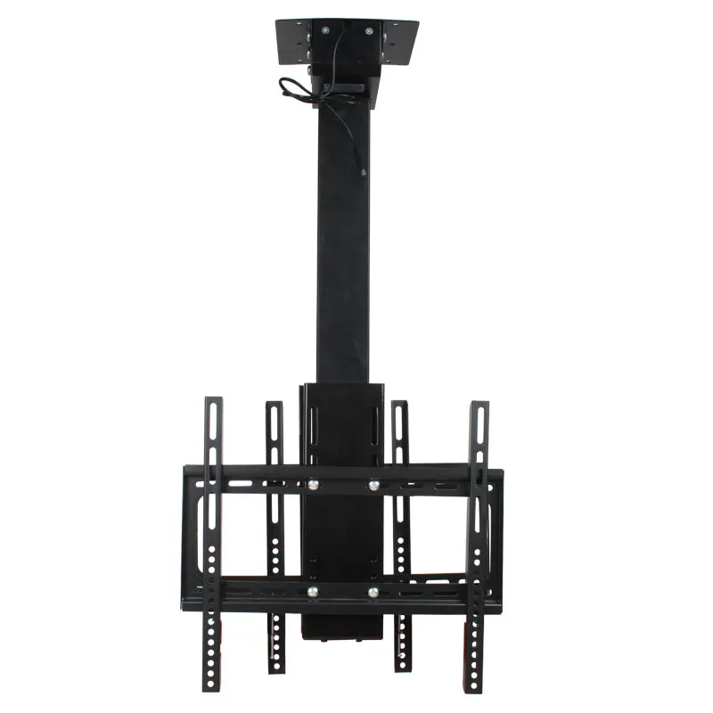 Dual screen electric TV bracket 2 screen telescopic TV ceiling bracket 32/50/65/65 inch TV automatic lifting mount