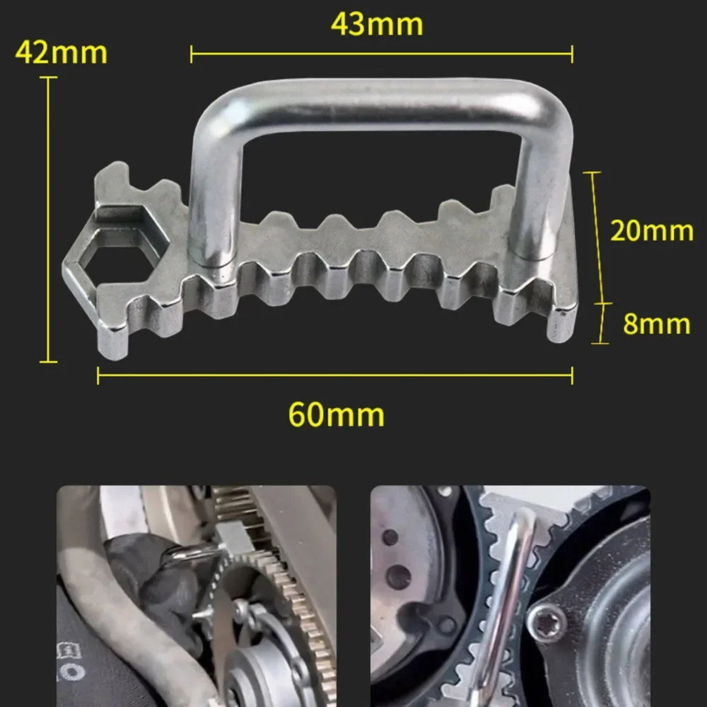 EA211 Engine Timing Tool for VW 1.4T/1.4/1.5/1.6 Belt Pulley Holding Tool Engine Timing Tool Cam Retainer Wrench