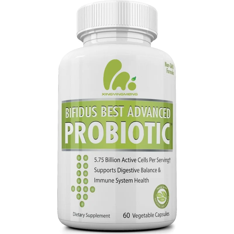 

High quality probiotic capsules used as supplements for intestinal, abdominal distension, bloating, bladder, and urinary health