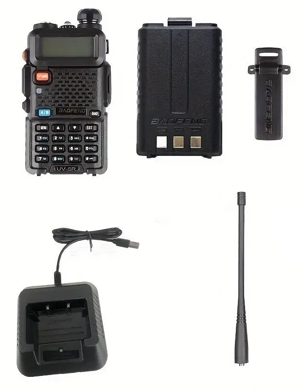 

Baofeng UV-5R USB двухдиапазонная рация 5 Вт UHF/VHF любительская радио FM-трансивер с двухдиапазонной рацией Long Ran 5 Вт UHF/VHF