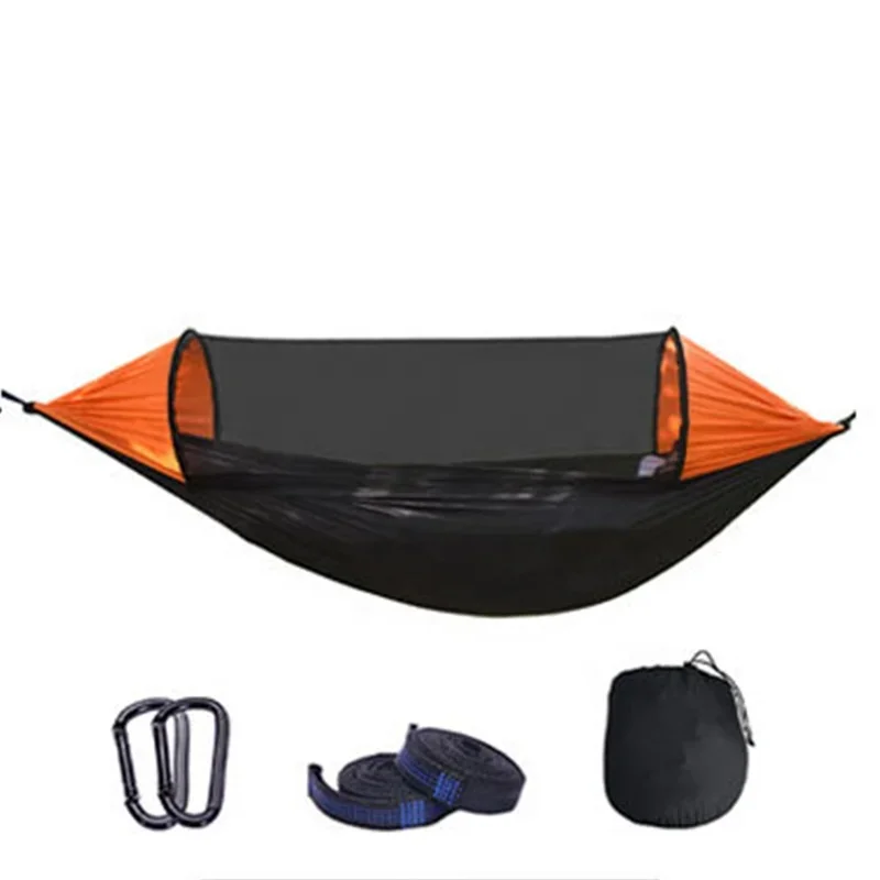 2026 Customizable Comfortable Nature Aerial Pole Hammock Waterproof Nylon Tree Hammock