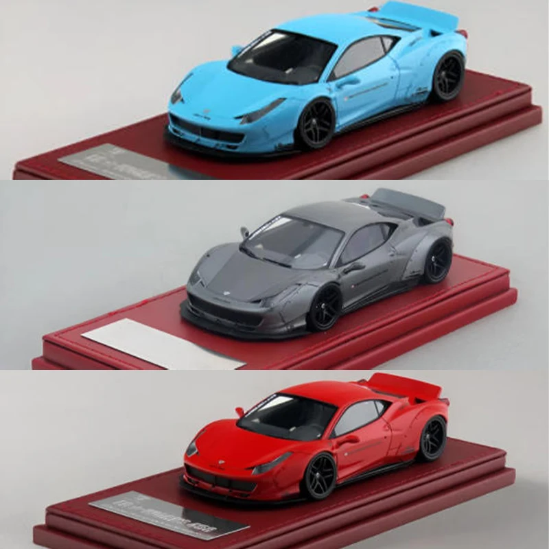 

Original LBA101 1:43 Scale LB WORKS 458 Simulation Resin Car Model Static Display Collectible Toy Gift Souvenir Decoration