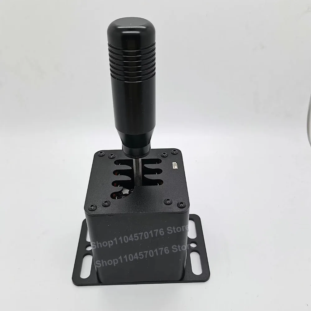 جهاز محاكاة السباق للكمبيوتر الشخصي USB Game H Gear Shifter لـ Logitech G29 G25 G27 لـ Thrustmaster T300RS/GT لسباق المحاكاة