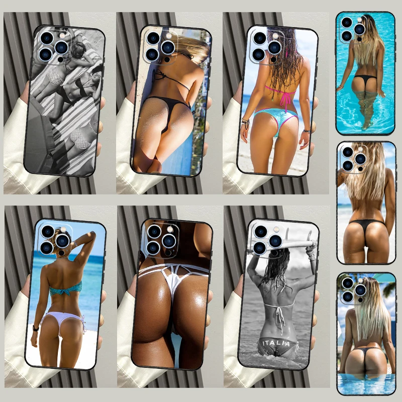 الصيف بيكيني للشاطئ فتاة الحال بالنسبة ZTE النوبة الأحمر ماجيك 10 9 8 8S 9S 10S 11 برو زائد 5G 6R 6 7 6S 7S برو 10 غطاء الهواء