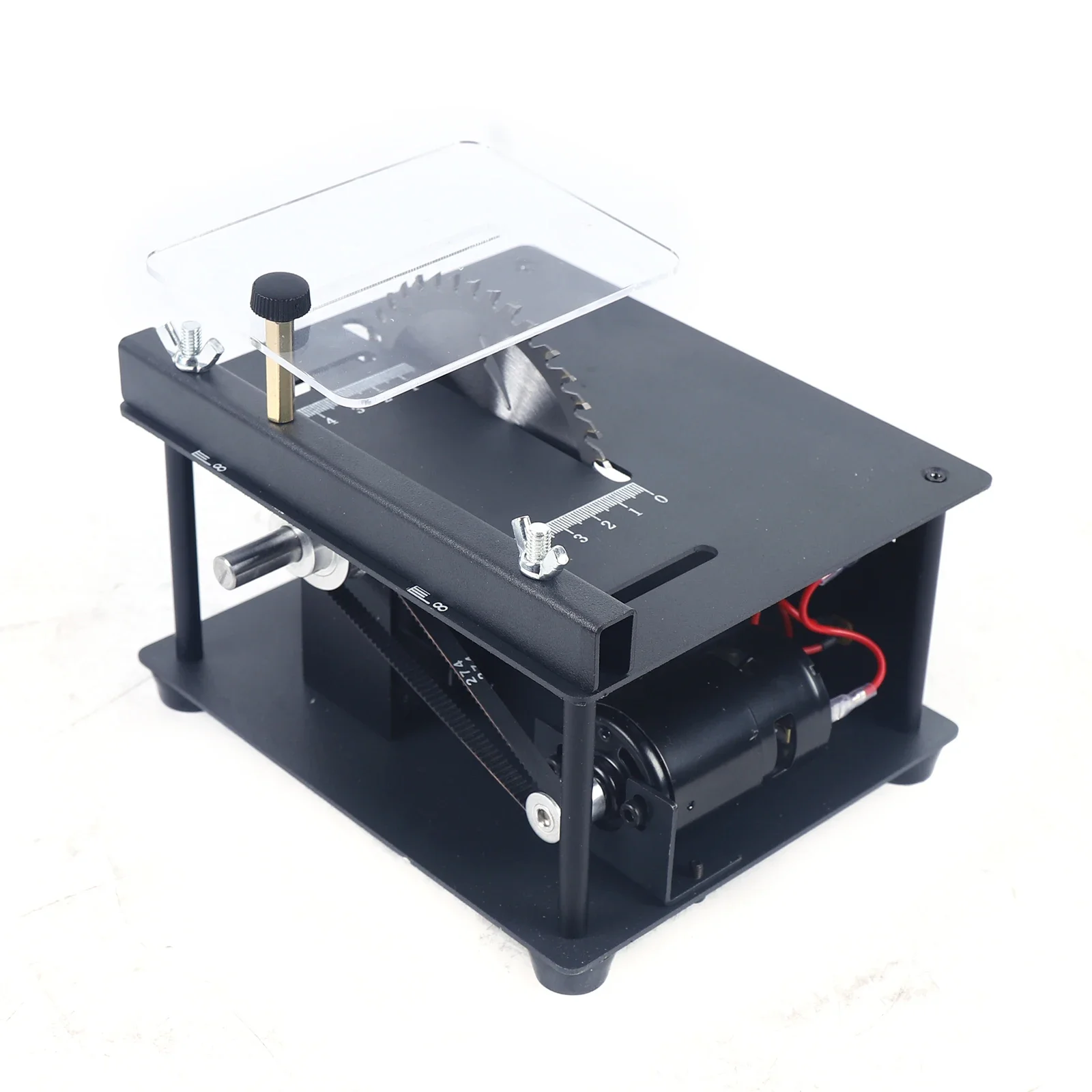 Mini Desktop Saw Precision Multi-Functional Table Saw Small Household Table Saw Cutting Machine for Wooden