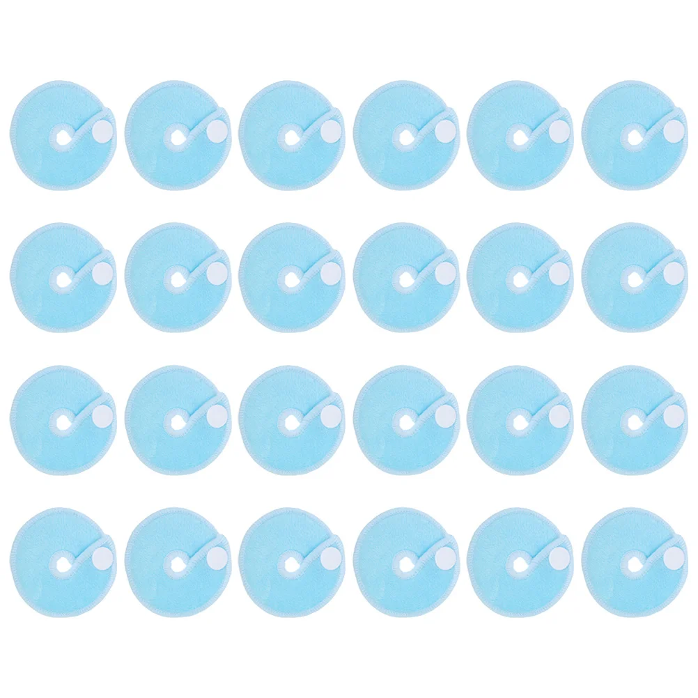 24 قطعة منصات دعم التغذية G أنبوب لوازم قابلة لإعادة الاستخدام منصات ألياف الخيزران للطفل أمي أنبوب حامل وسائد ملابس مريحة #4