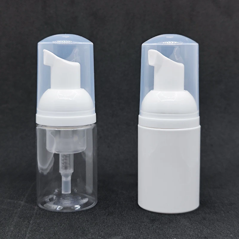 24 pack 30ML Foam Dispenser Bottle Plastic Refillable Portable Mini Foam Bottle Foaming Soap Dispenser Pump Bottles for Travel