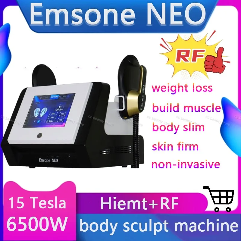 

Emsone NEO Body Sculpting Machine slimming muscle massager 200HZ 6500W ems muscle stimulators for beauty health salon device