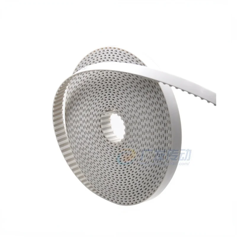 MXL white polyurethane opening timing belt width 6/10mm