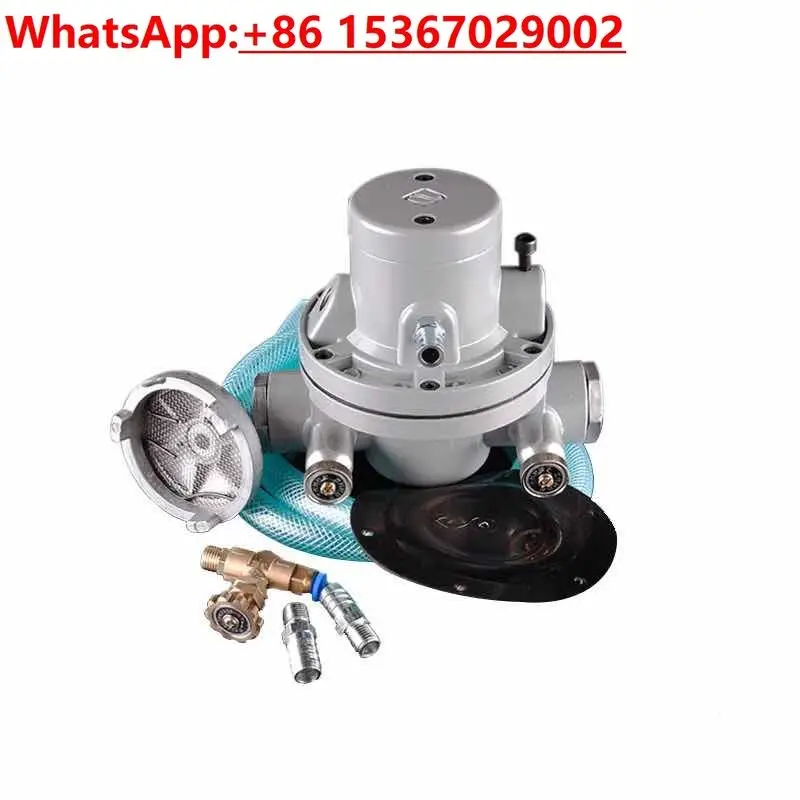 مضخة الحجاب الحاجز الهوائية أحادية الاتجاه QDM CJ601S آلة طباعة الصندوق الورقي مضخة الحبر سبائك الألومنيوم #3