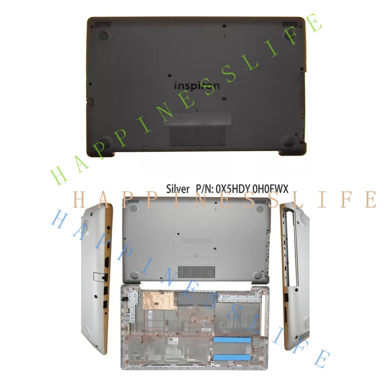 PK+  FOR Dell Inspiron 15-3580 3582 3583 15-5575 5570 Base Cover 0X5HDY 0H0FWX 0FYVCG