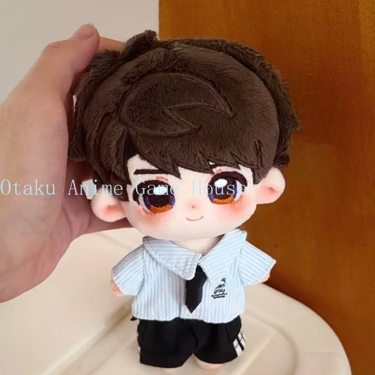 Love and Deepspace Caleb Kawaii Plush Doll Anime Stuffed Toy Keychain Bag Charm Pendant Birthday Gift Cotton Figure Cosplay