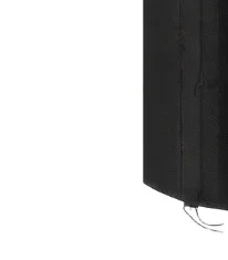 Black Oxford Solar Shower Cover 220x67cm Waterproof Windproof Outdoor Garden Shower Protector With Storage Bag For All Weather