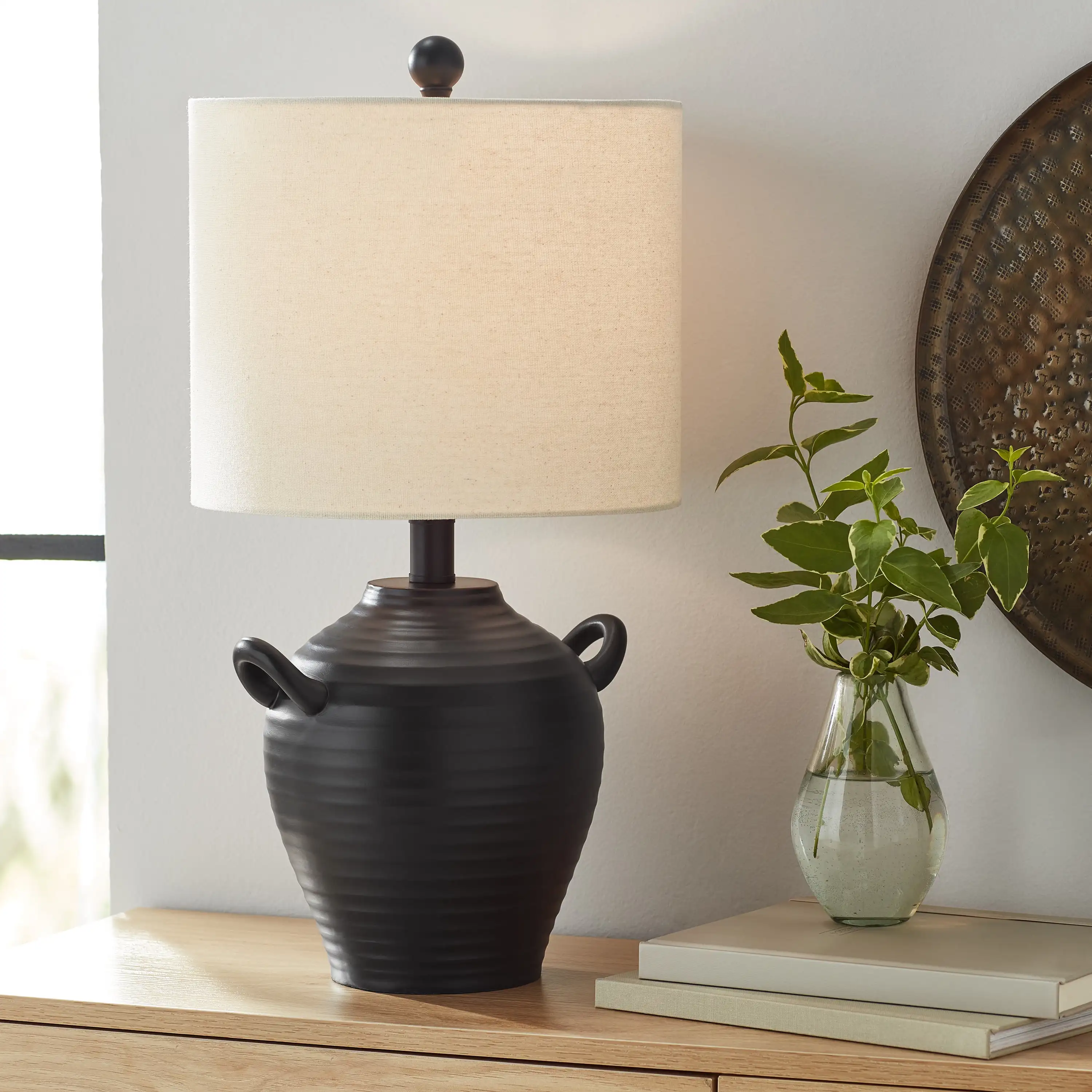

20 Black Table Lamp with Shade by Dave & Jenny Marrs