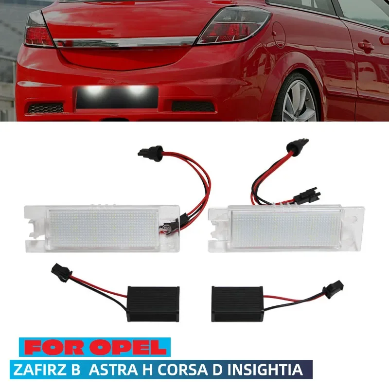 

Светодиодный светильник номерного знака CanBus без ошибок для Opel Zafirz Astra Corsa Insightia