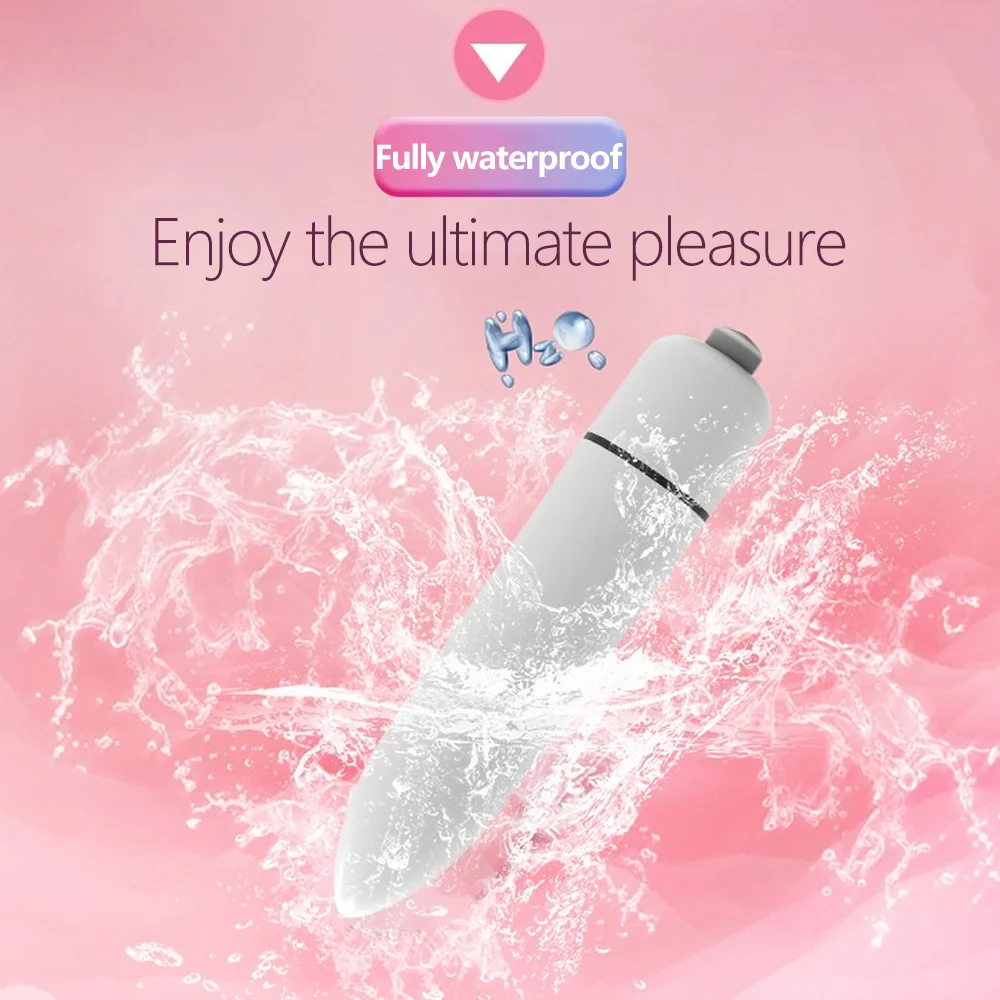 High Frequency Vibration Bullet Vibrator Women's G-Spot Stimulator Massager Portable Adult Products Sex Toy