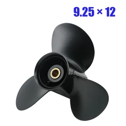 Propeller 9.25x12 For Tohatsu Outboard Engines 9.9HP 12HP 15hp 18HP 20HP MFS15C MFS20C MFS9.9C 14 Tooth Spline 362B641090