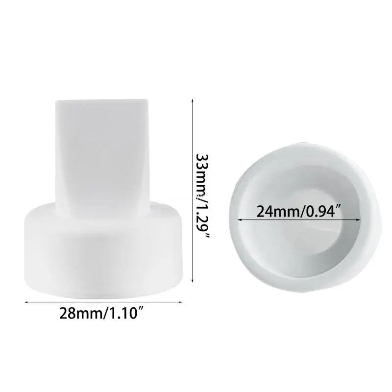 Efficient Silicone Duckbill Valves Leak proof Design Duckbill Attachment Simple Installation for Breast Accessories