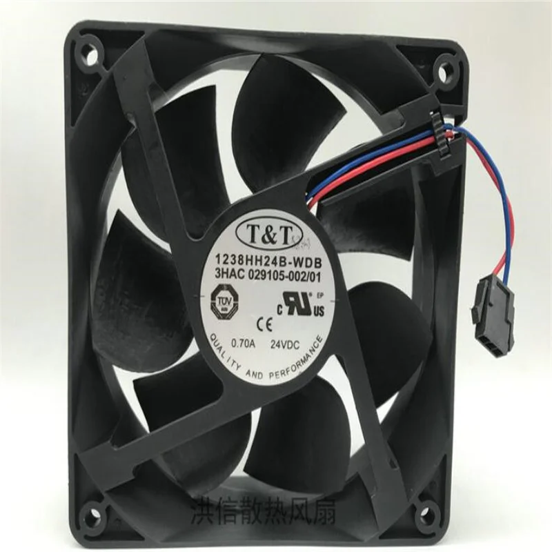 1238HH24B-WDB 3HAC029105-002/01 24V 0.70A ABB Two-wire robot cooling fan