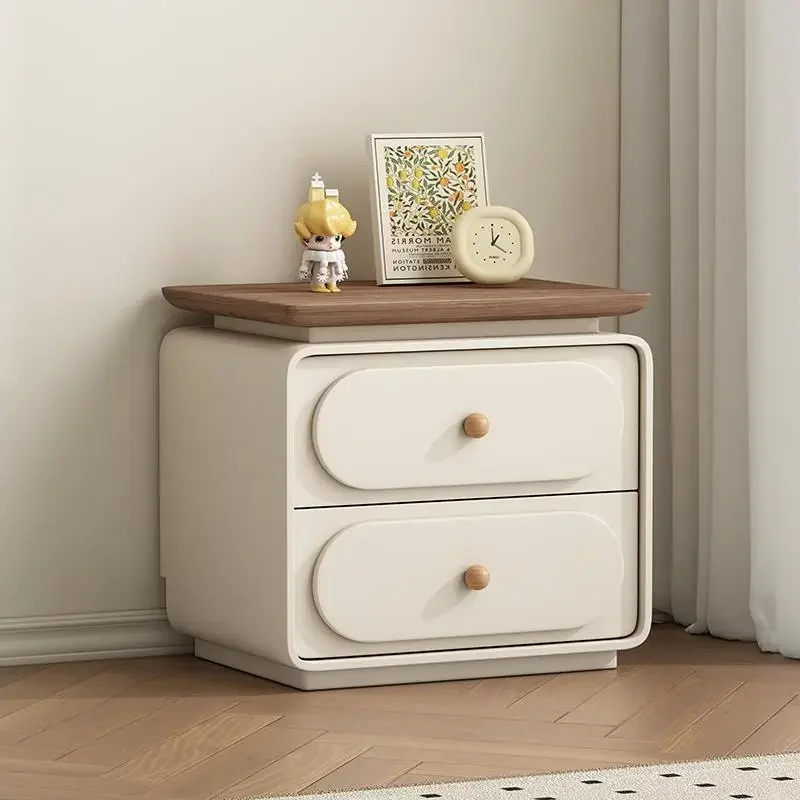 

Italian Trendy Bedside Table Simple Unique Aesthetic Nordic Night Table Elegant Modern Mesita De Noche Bedroom Furniture