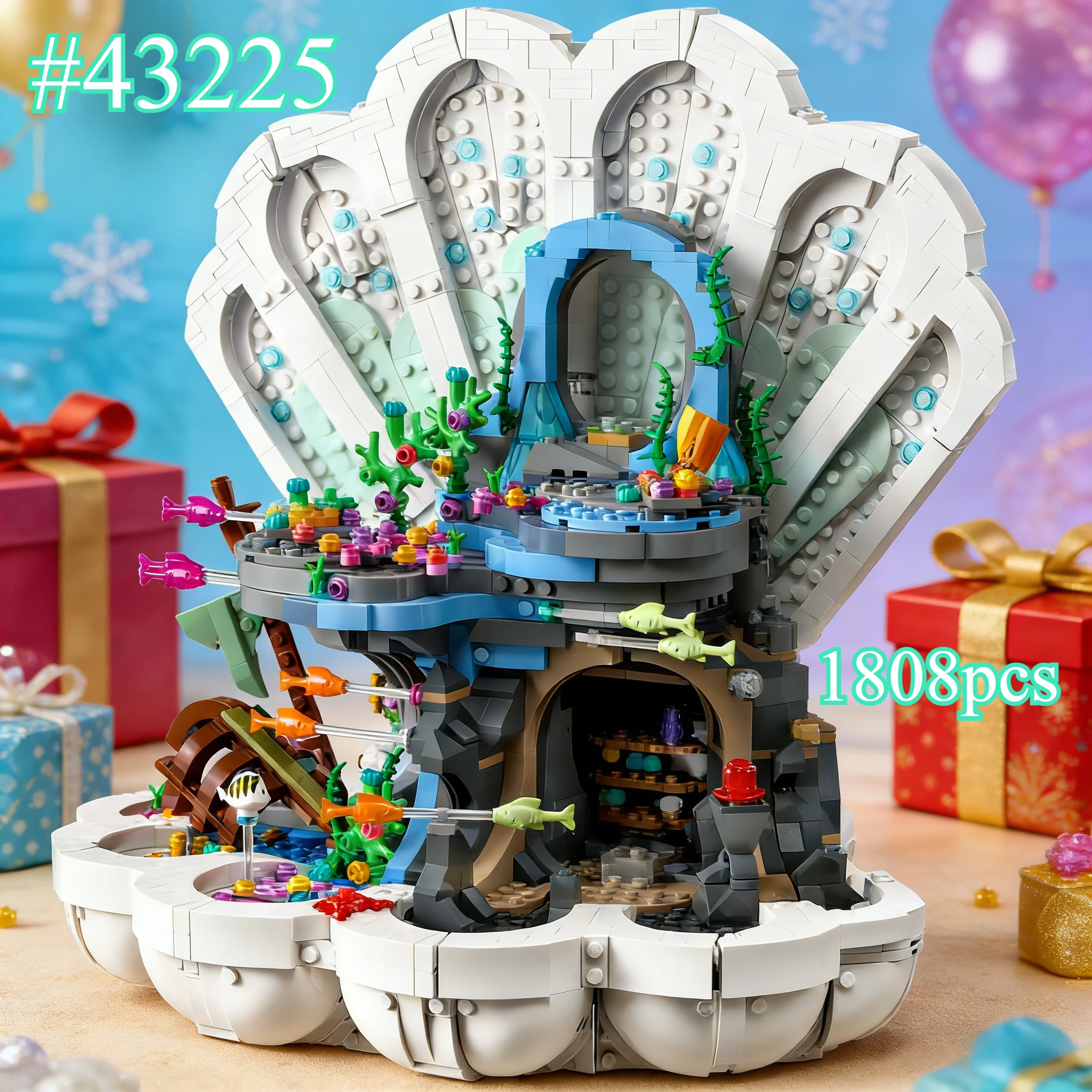 

Забавная модель тираннозавра Рекса 43225, наборы строительных блоков, подходящие для подарков на день рождения, совместимые с деталями Lego, 1808 шт.