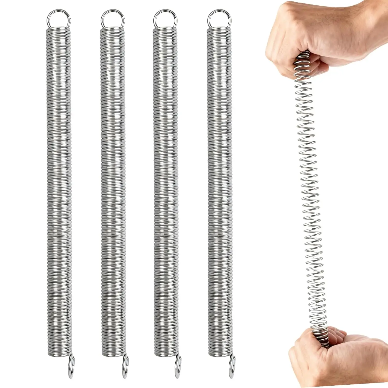 

Extension Metal Tension Stainless Steel Spring Steel Dual Hook Construction Tension Hook Ends for Machinery Repair Industrial