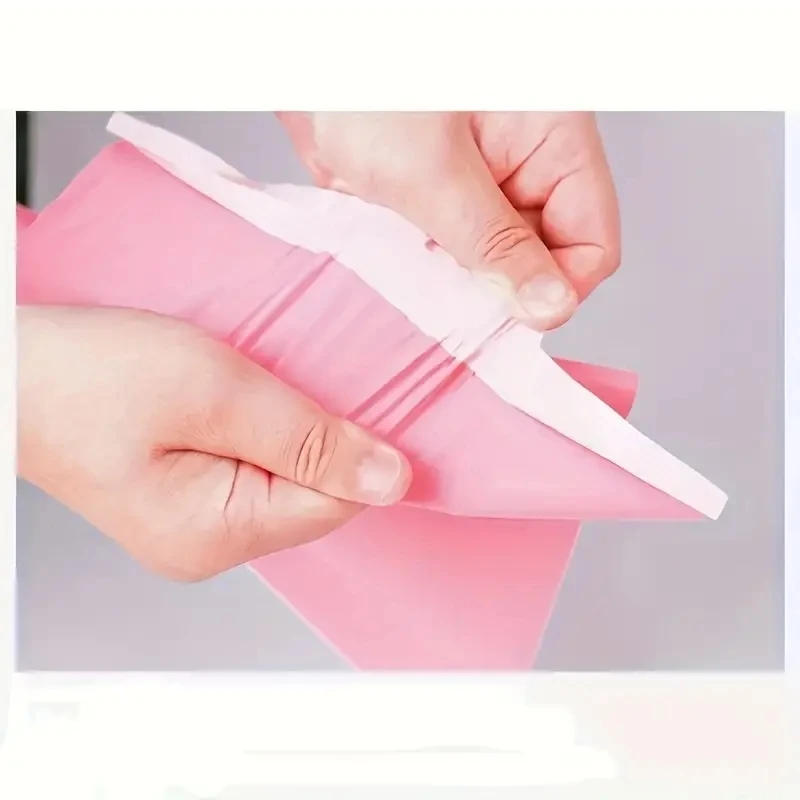 50pcs 핑크 익스프레스 메일 링 파우치 의류 불투명 택배 소포 가방 봉투 물류 보관 가방