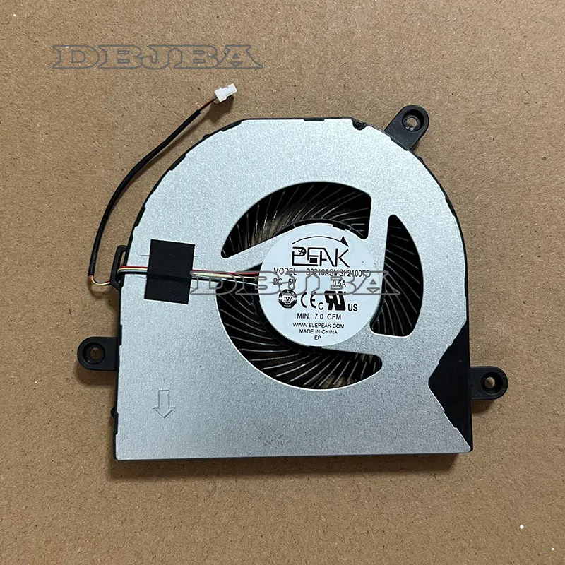 Ventilador de refrigeração de CPU para DELL All-in-one Inspiron 24 5410 5415 5420 27 7710 7720 B8210ASMSF2100TD DC 5V 0,5A 089FT8 89FT