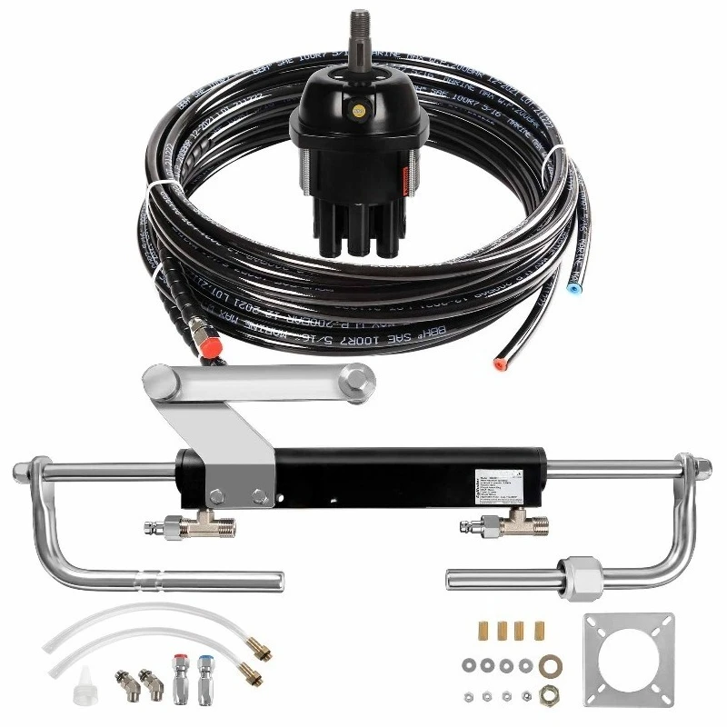 

Universal 50-350 HP Yacht Speedboat Cruise Boat Outboard Hydraulic Rudder