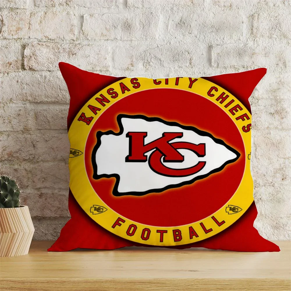 Kansas Citys Chiefs Sleeping Pillows Decorative Cushions 45x45 Covers for Decorative Cushions Seventeen Pillow Cover Fnaf Malbon