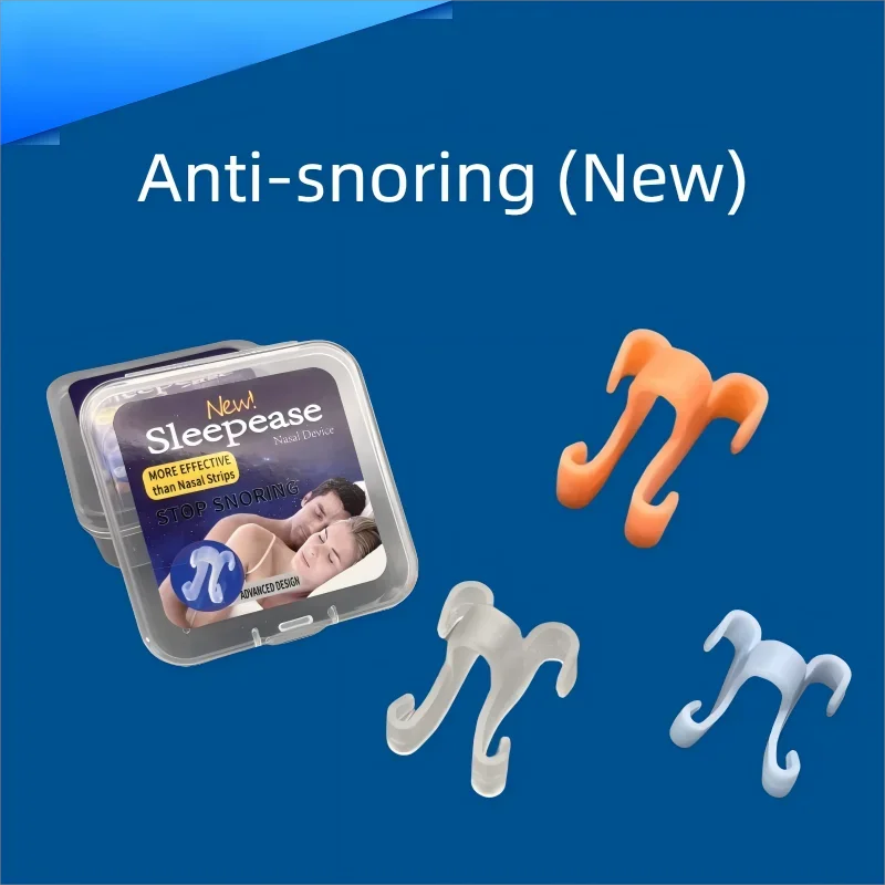 

4/8Pcs Reusable Snoring Device Enjoy A Peaceful Night Sleep Anti Snoring Breathe Easy Sleep Aid Nose Clip Nasal Dilators Device