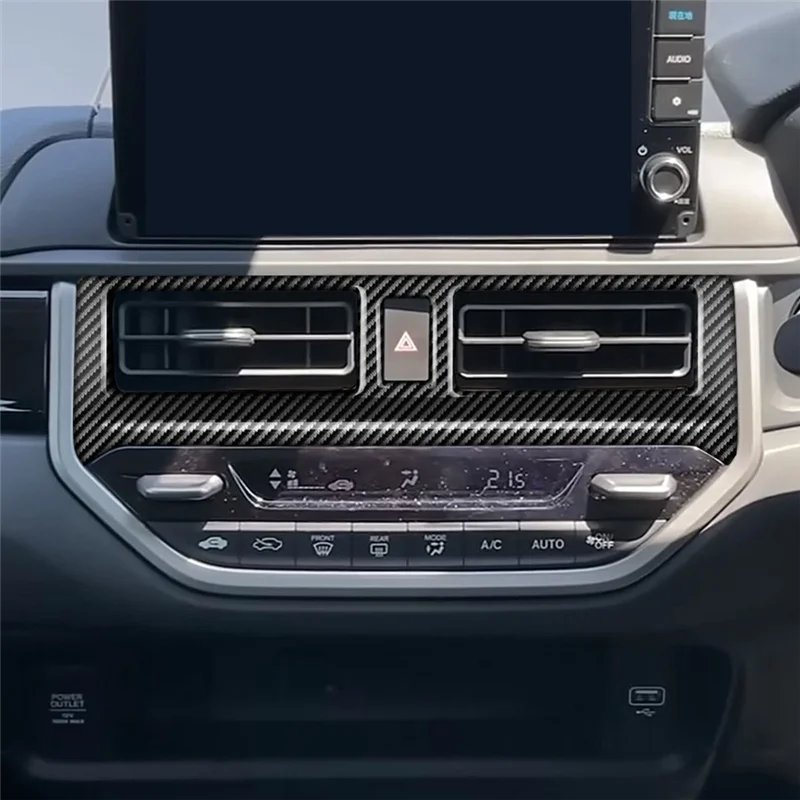 وحدة التحكم في السيارة تكييف الهواء منفذ غطاء إطاري الكسوة لهوندا WRV DG5 سلسلة 2024 النسخة اليابانية RHD