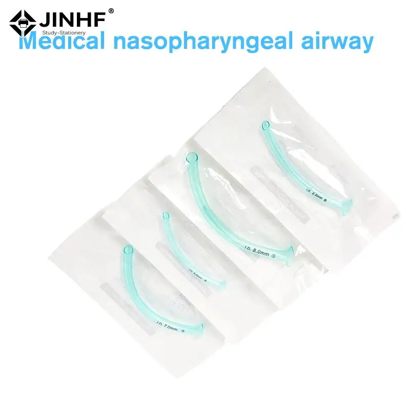 

5-8mm Disposable Medical Nasopharyngeal Airway Nasopharyngeal Duct Nasal Airway Tube Health Care For Unconscious Patients