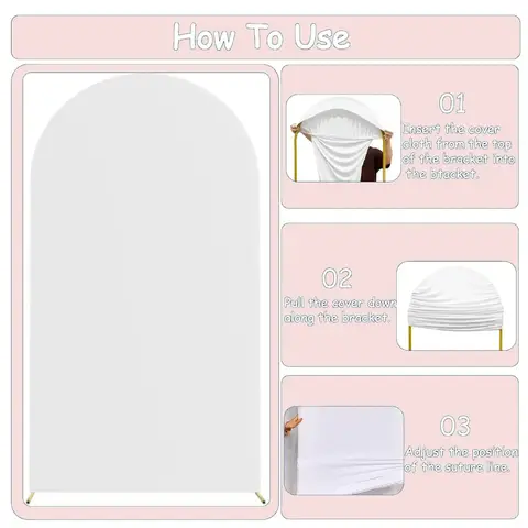 1 st/set färgblock och dubbelsidig enfärgad ballongbågeöverdrag set bröllops-/festdekoration bakgrund för fototillbehör 10 best sales ballongbåge - №10