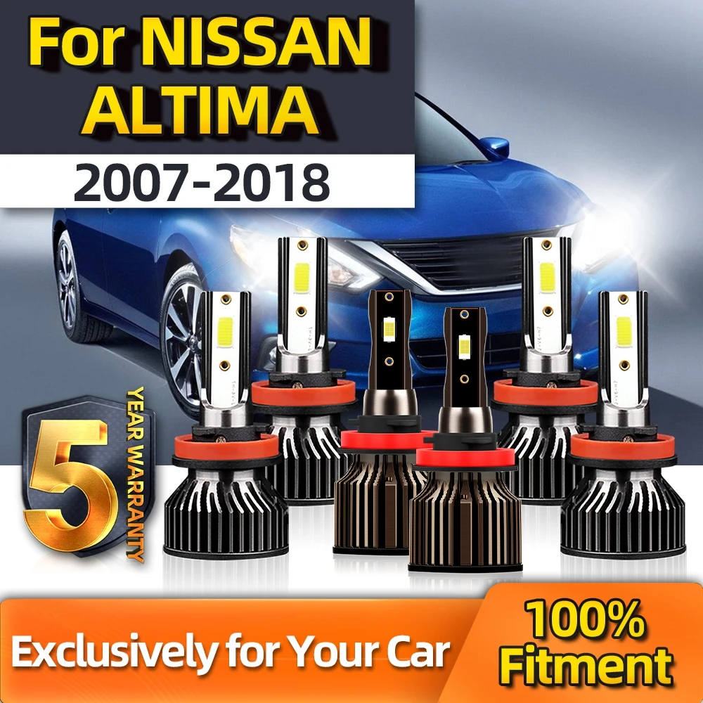 

Crossfox For NISSAN ALTIMA H9 H11 H11 Car Accessory High Low Combo Fog Lamp Brightness Car Lamps Kit 2007 2008 2009 2010-2018