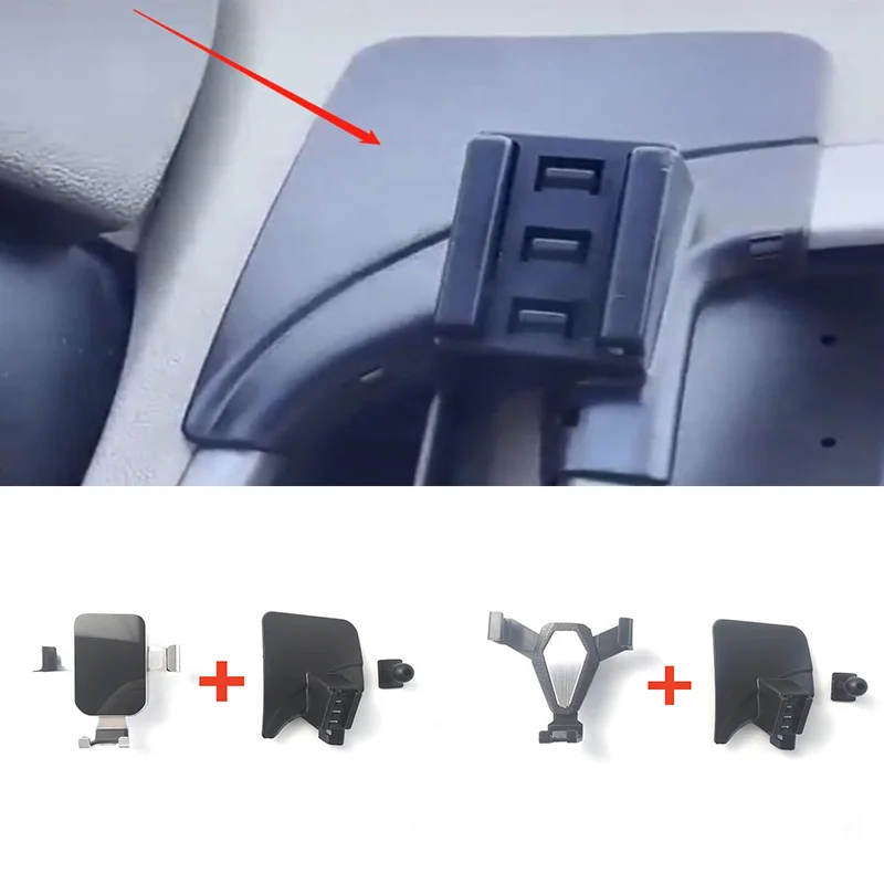 1Lot Plastic Material For 2009-2014 OPEL Astra J Air Vent Mount Bracket Cell Phone Holder Special Mount Support Bracket Stand