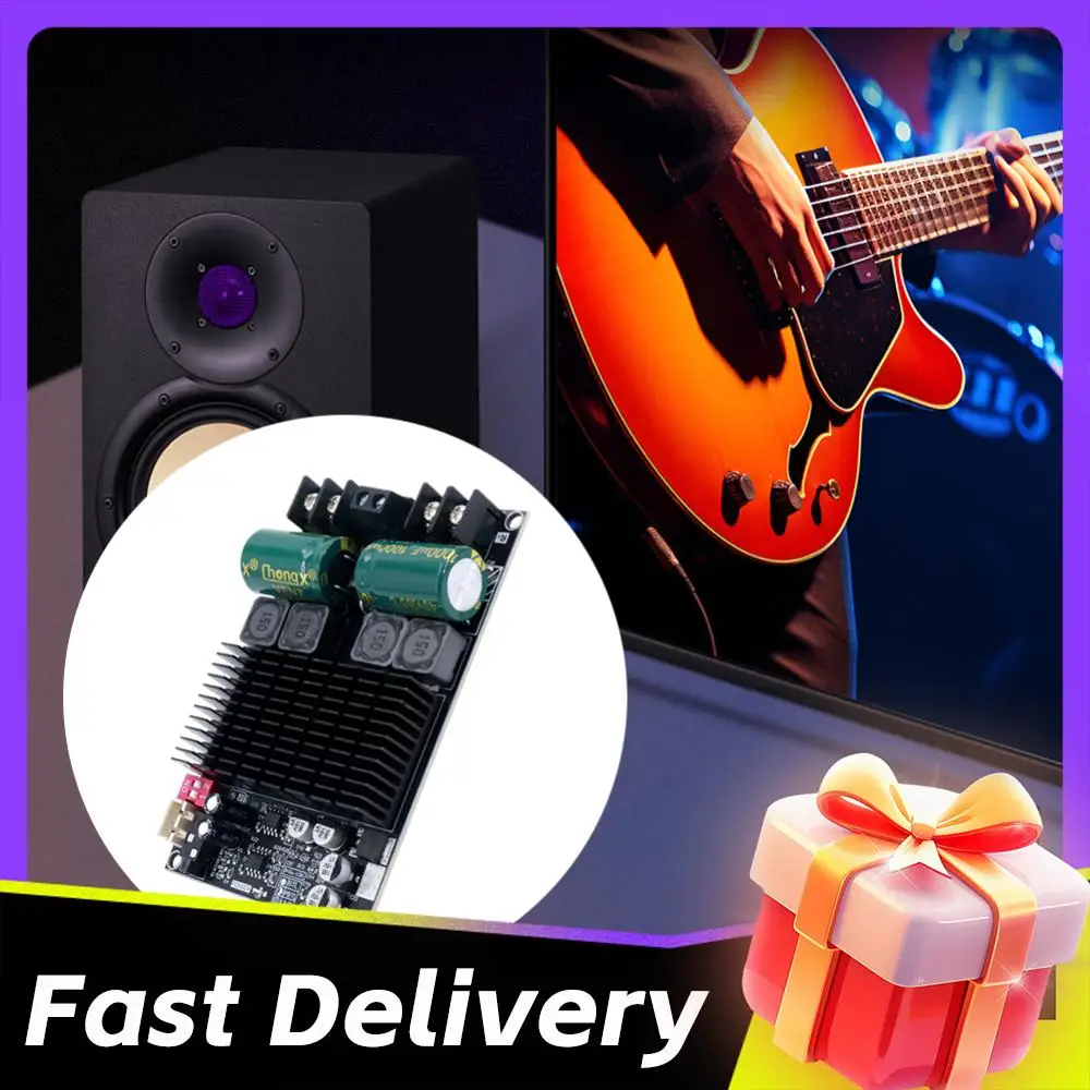 

Цифровой усилитель мощности TPA3221, стерео, 200 Вт, DC 10-30В, мостовой режим, моно, для сабвуфера