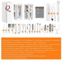 AY20-32-In-1 Electronic Cleaner Kit Laptop Keyboard Phone Cleaning Brush Headset Clean Pen Screen Cleaner Keycap Puller Set