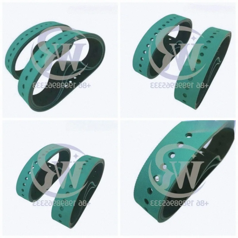 Heidelberg SM74 CD74 SM102 Perforated Green Paper Belt Suction Belt Heidelberg Parts