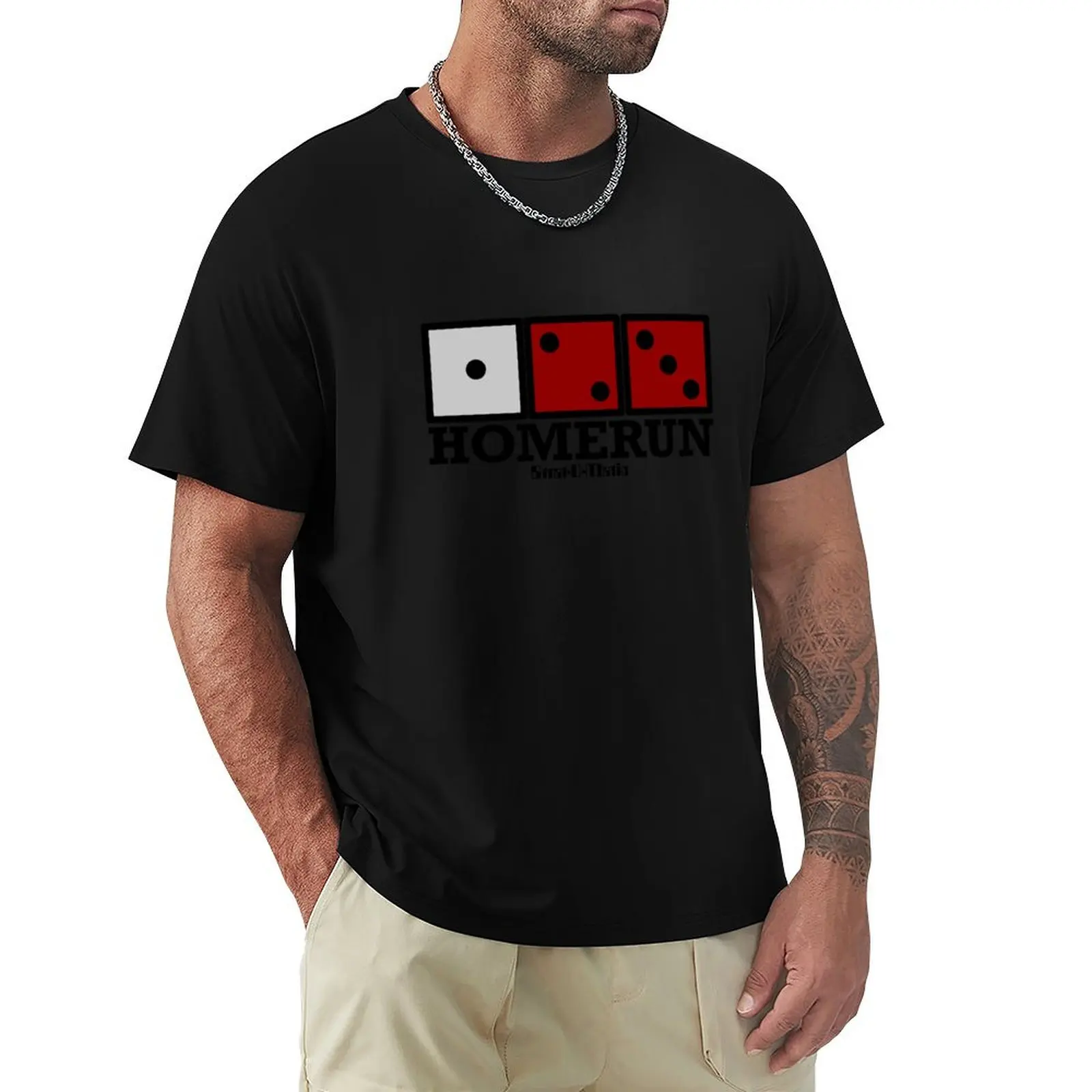 

Homerun Stratomatic Baseball TShirt T-Shirt topping blue archive plus sizes shirts men graphic