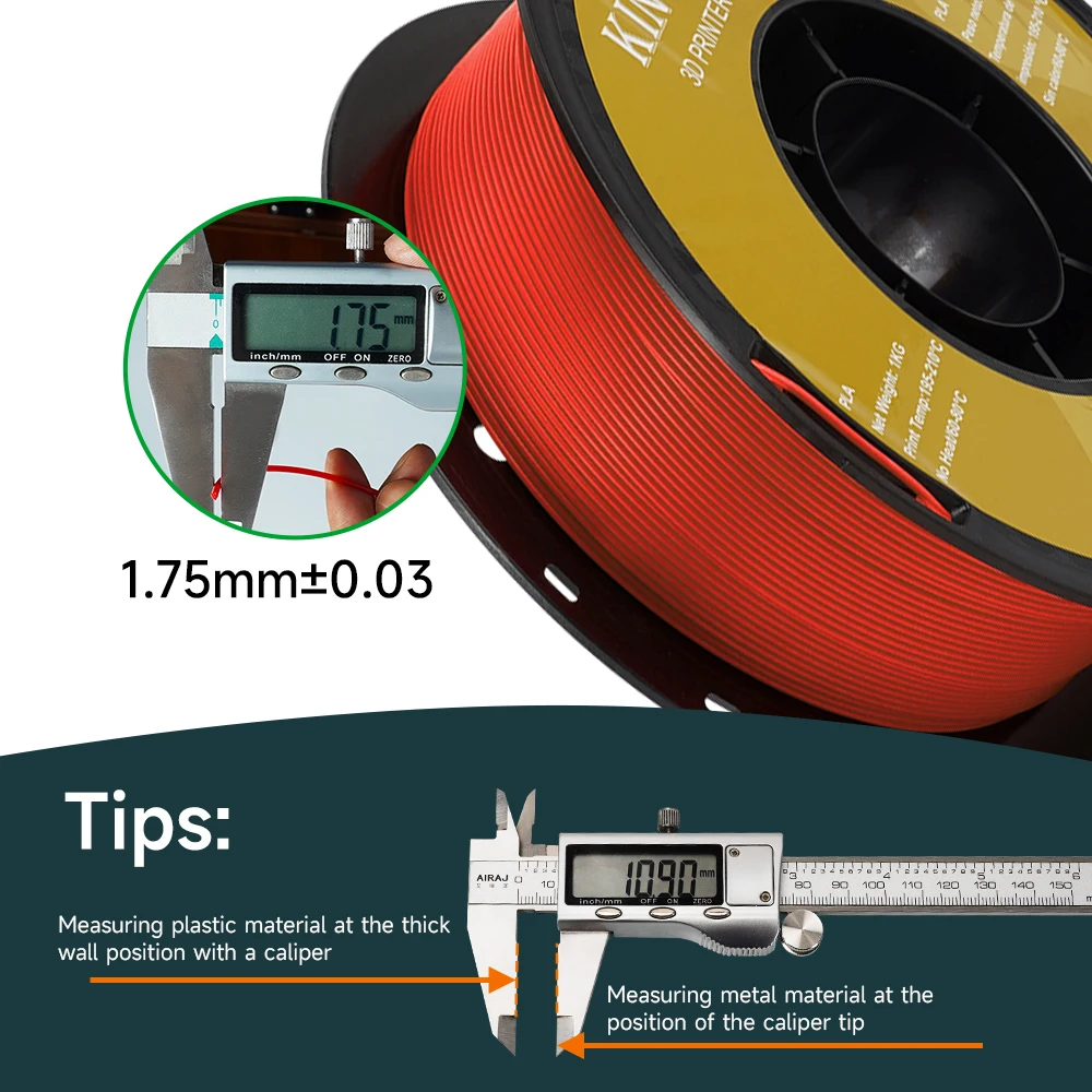 خيوط طابعة PETG PLA ثلاثية الأبعاد ، عديمة الرائحة ، وصديقة لللمس الجيد ، مزيج الألوان ، شحن مجاني ، من من ، 10 لفات ، 22LBS