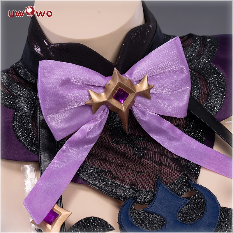 In Stock UWOWO Fischl Cosplay Costume Game Genshin Impact Cosplay Halloween Christmas Cosrtume Carnival Full Set Party Outfits