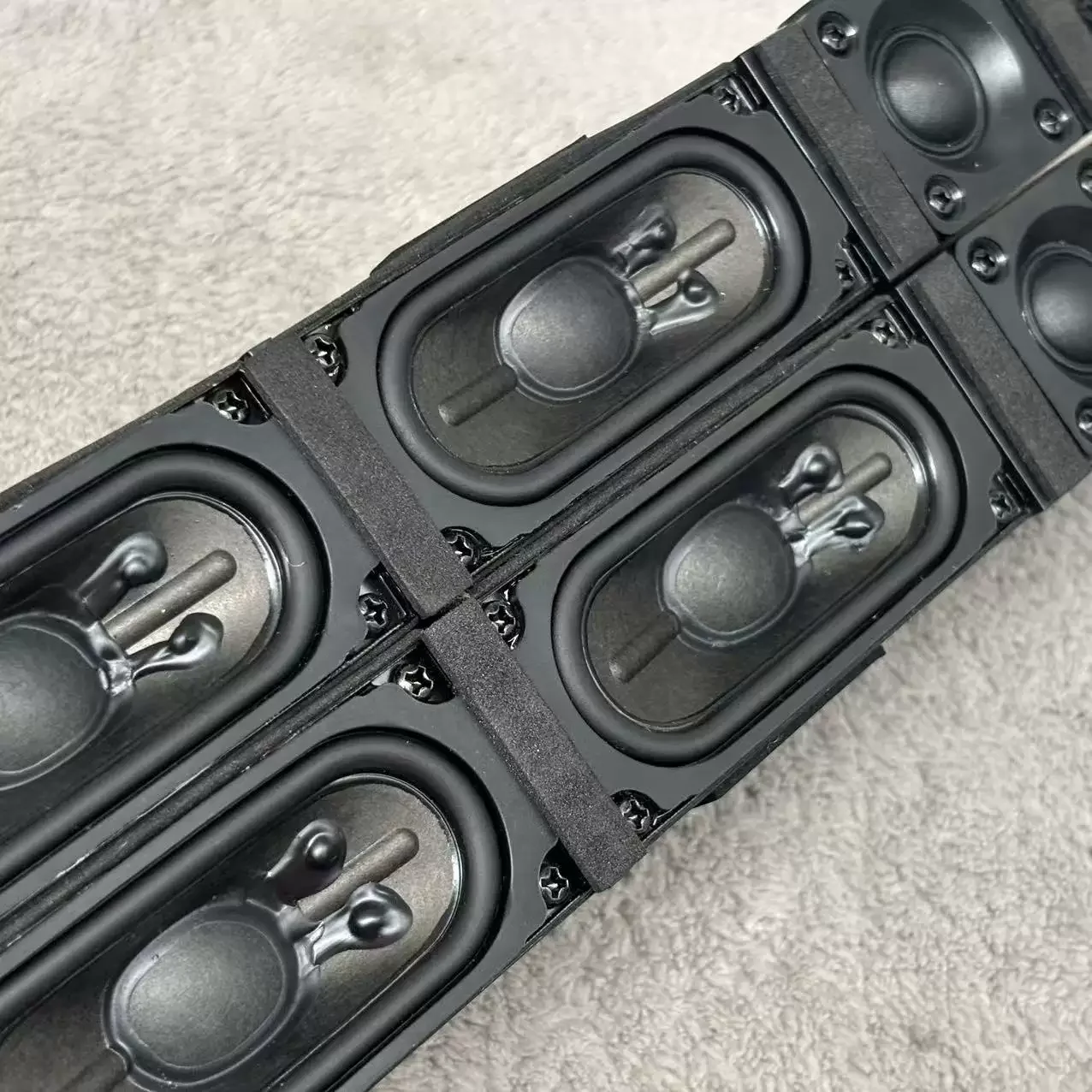 GHXAMP Audiophile 2-Wege Passive Soundbar – Doppelte Tieftöner, 3-Treiber-Design für DIY-Modifikation 2 Stück – Detail 5