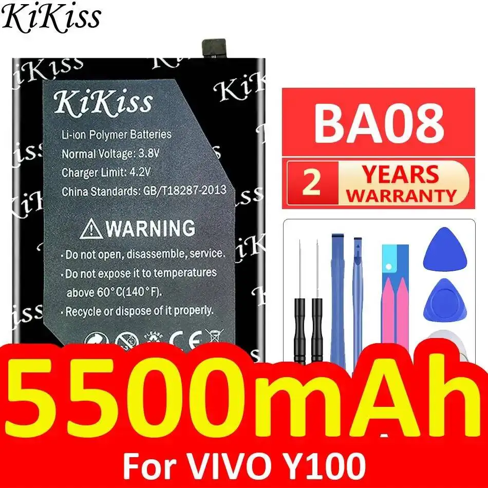 

5500Mah For Vivo Y100 High Capacity BA08 Mobile Phone Battery