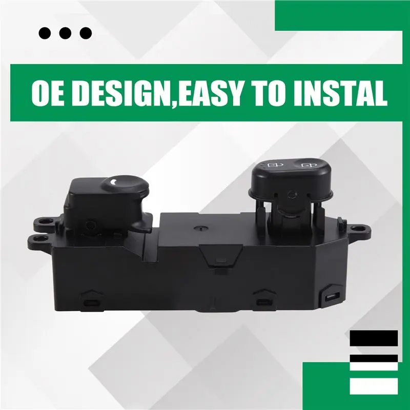 Interruptor de Controle da Janela da Porta Dianteira Direita 93575-1R001 935751R001 Para Solaris Accent 10-15 Botão de Janela Elétrica-T48C
