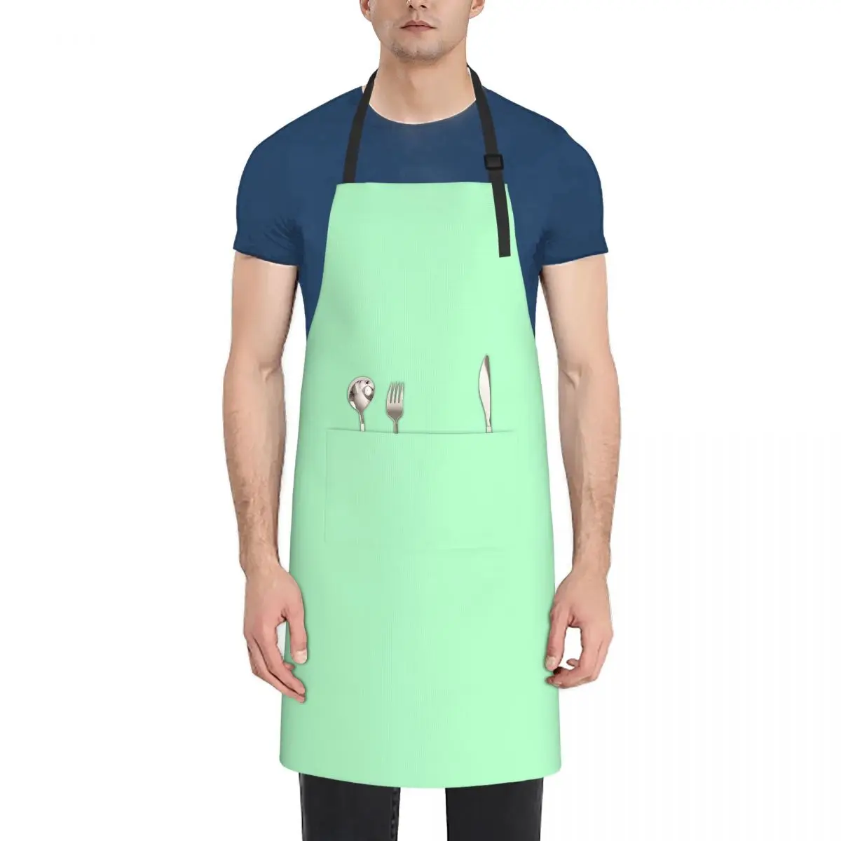 

Sea Glass Mint Green Solid Apron Home And Kitchen Home Utensils For Man Apron