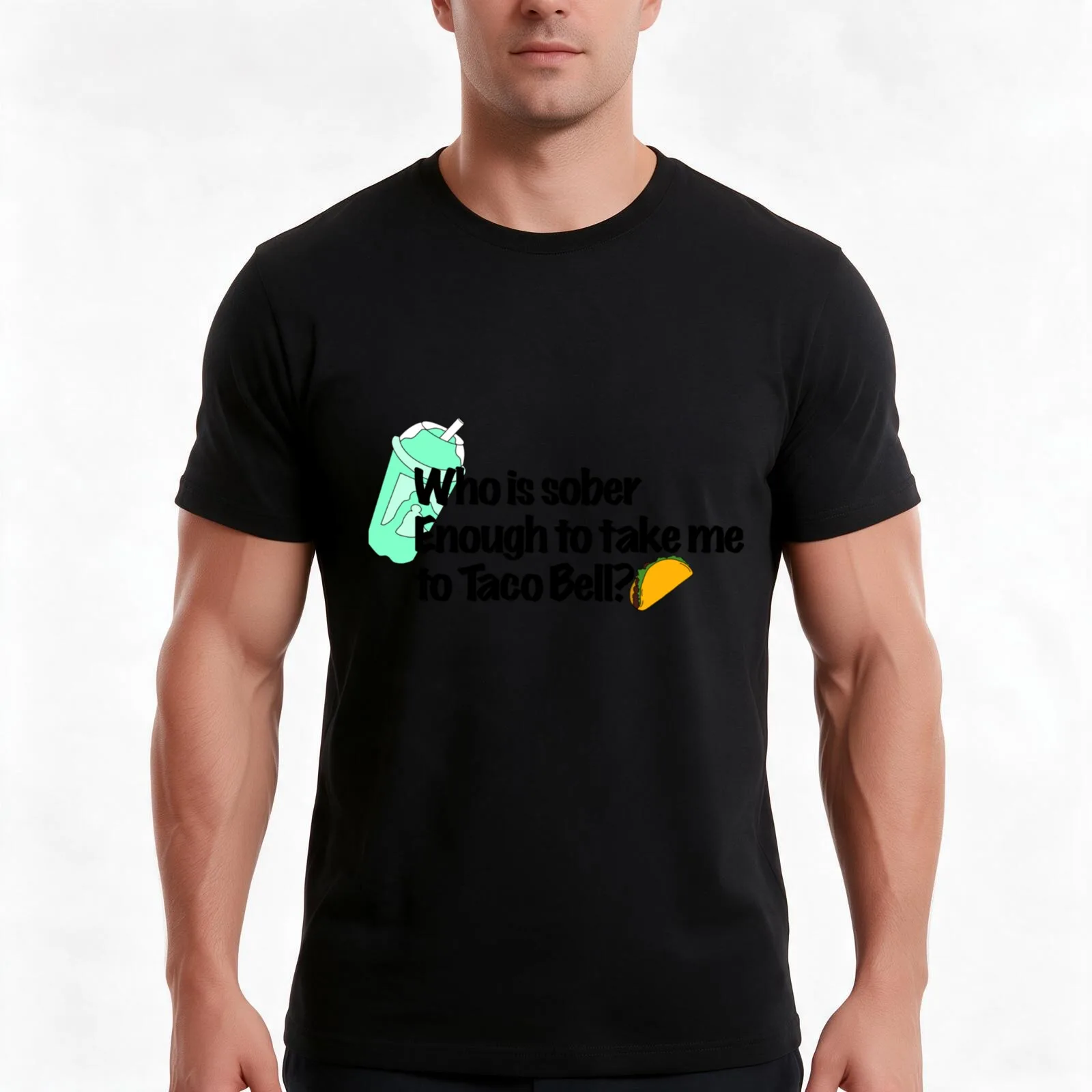 Taco Bell - Koe Wetzel T-Shirt, Summer Casual Cotton Tee, Oversized Streetwear Tops, Vintage Graphic Print, Unisex Men Women