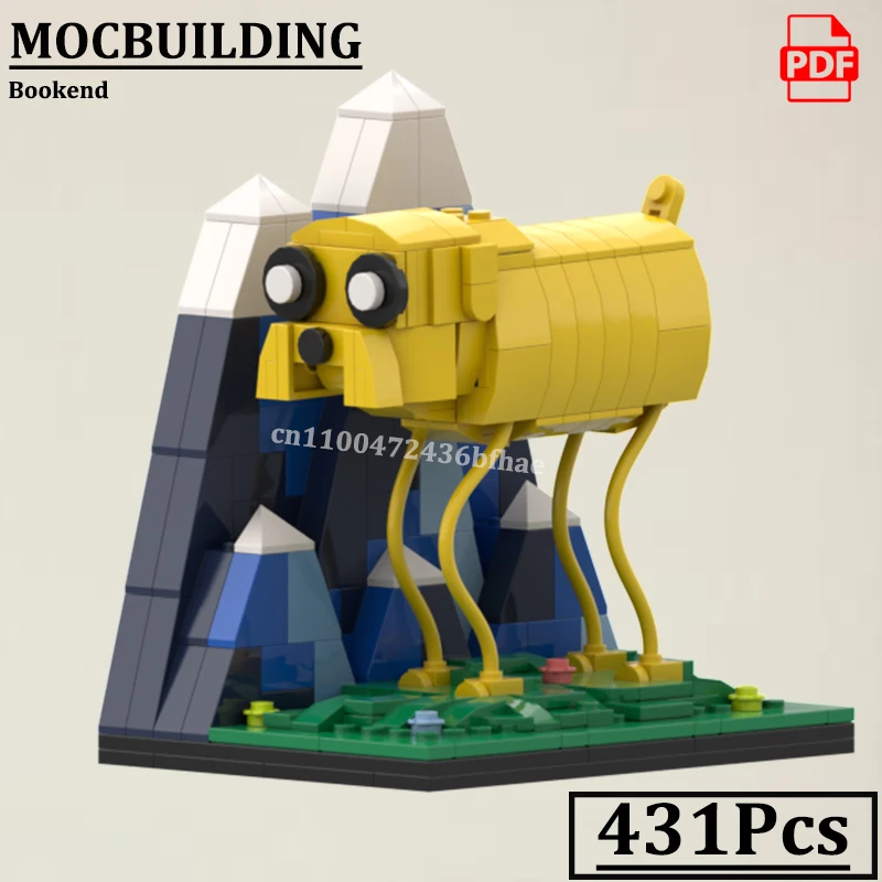 Bookend Blocks Model Desk Decor MOCBUILDING Creative Blocks Adventured Times Construction Bricks Toys Gift